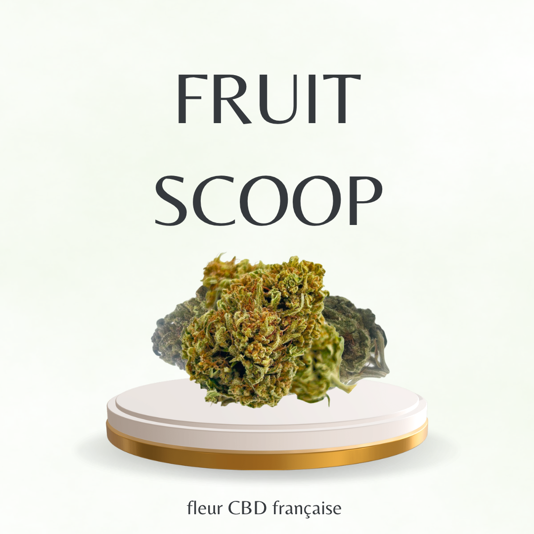 🔥 / FRUIT SCOOP - Fleur CBD Bio 🇫🇷 - Tatie CBD Shop