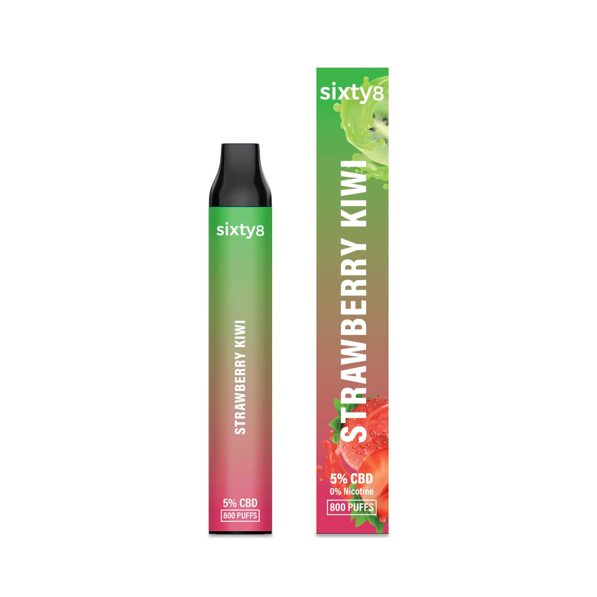Fraise Kiwi Ice Puff CBD - Tatie Shop