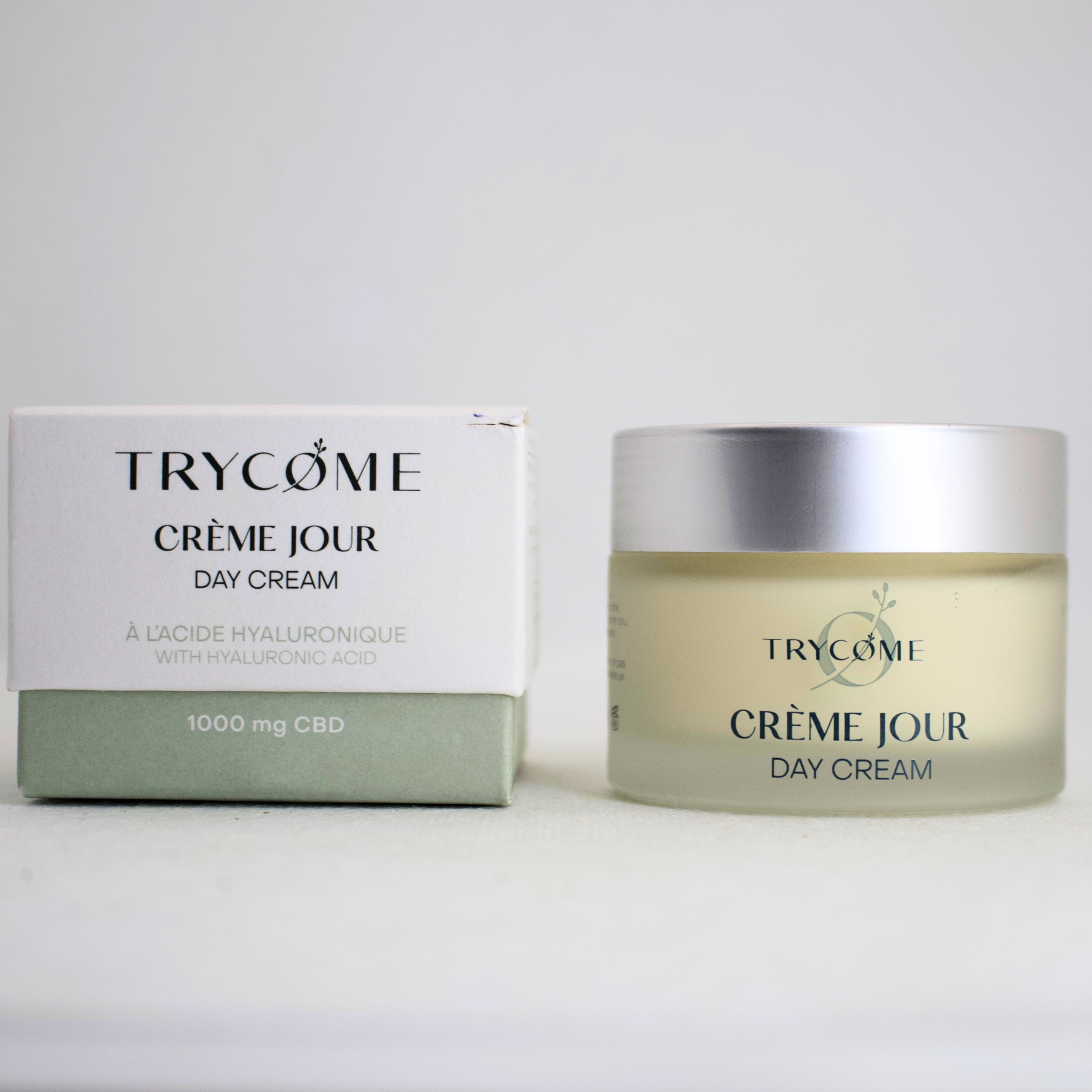Crème Jour Trycôme CBD : Hydratation et Éclat - Tatie Shop