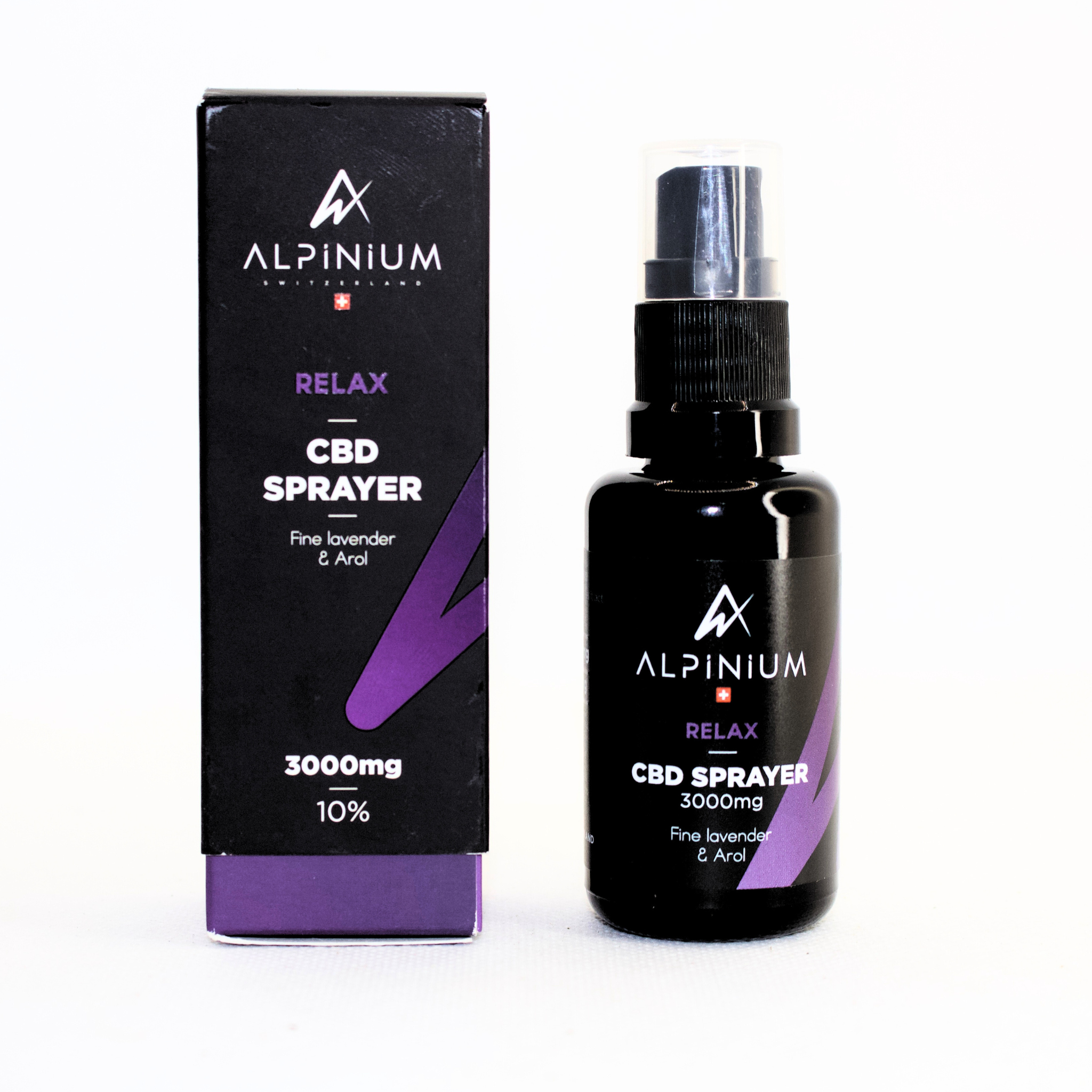 Spray RELAX Alpinium CBD : Détente - Tatie Shop