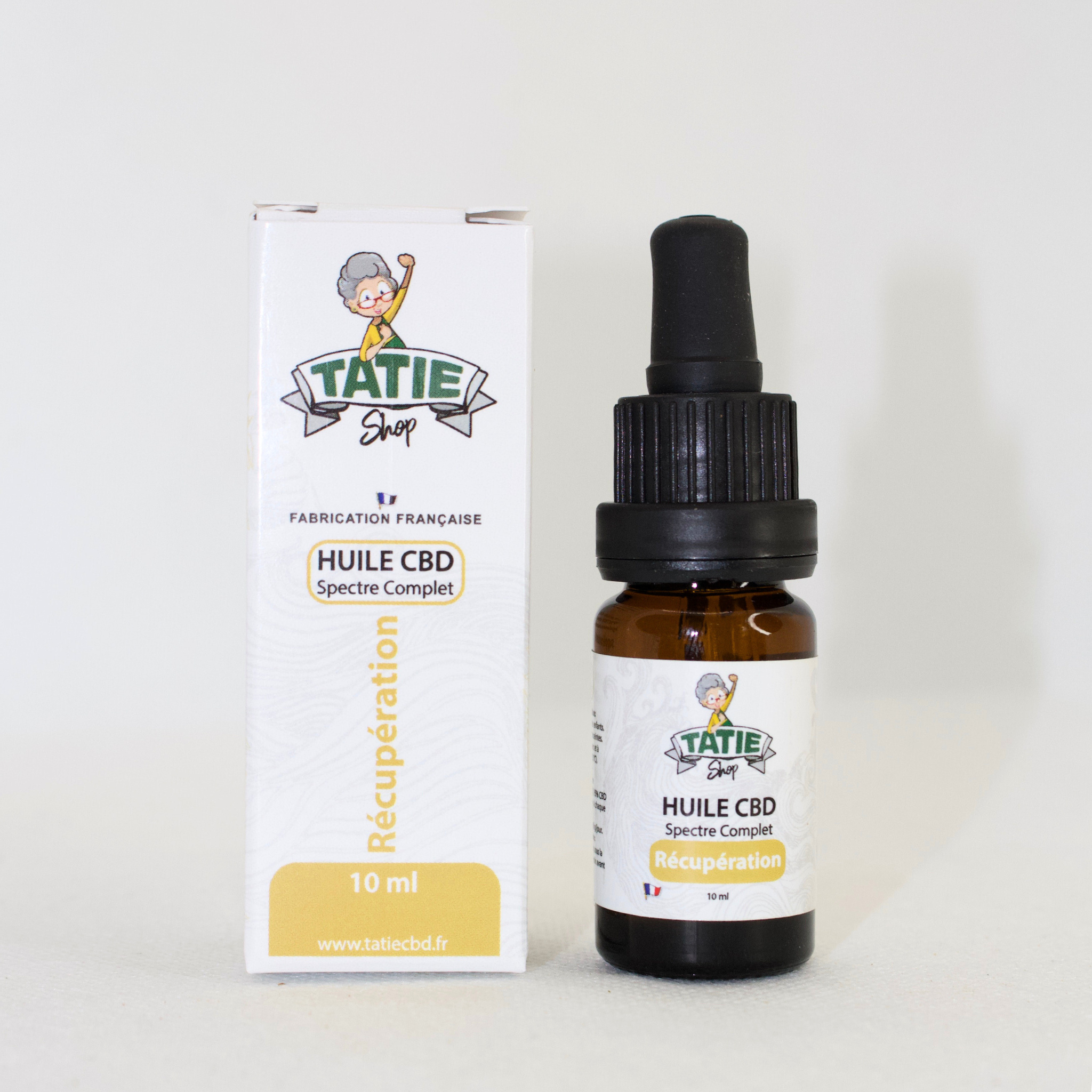 Huile Récupération ⏐ CBD 20% - Tatie Shop
