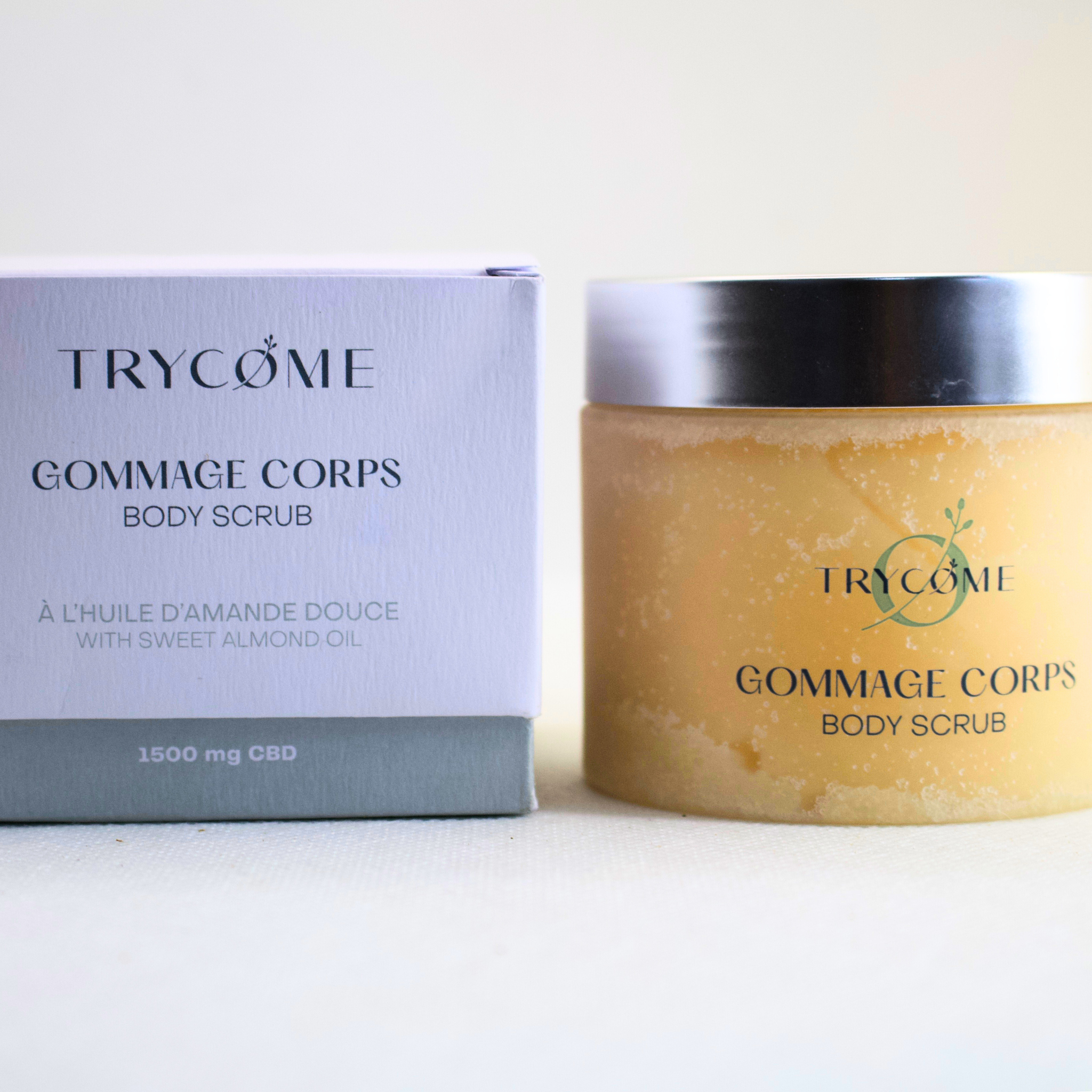 Gommage exfoliant au sel de mer & CBD - Tatie Shop