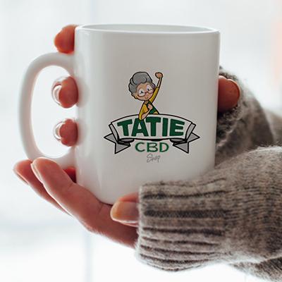 Mug avec logo Tatie CBD