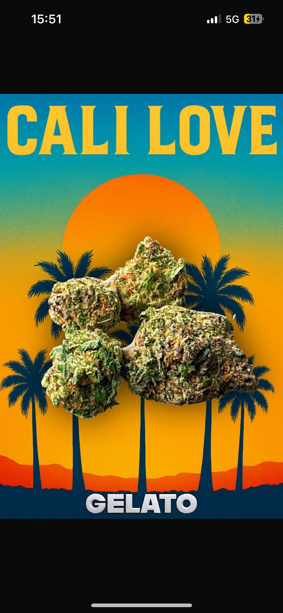 Gelato cali - Tatie CBD Shop
