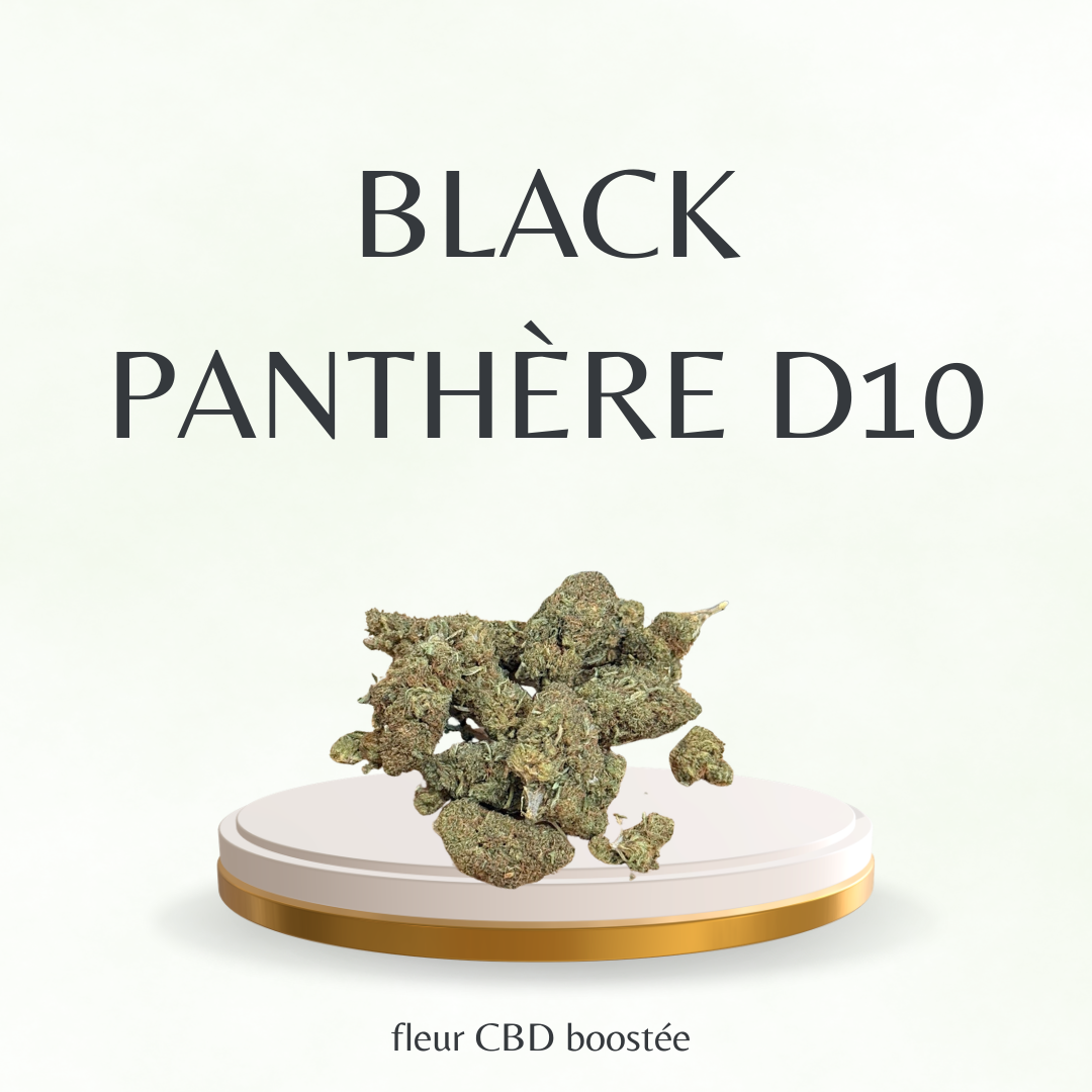 Fleur CBD Boostée / Black Panthère D10