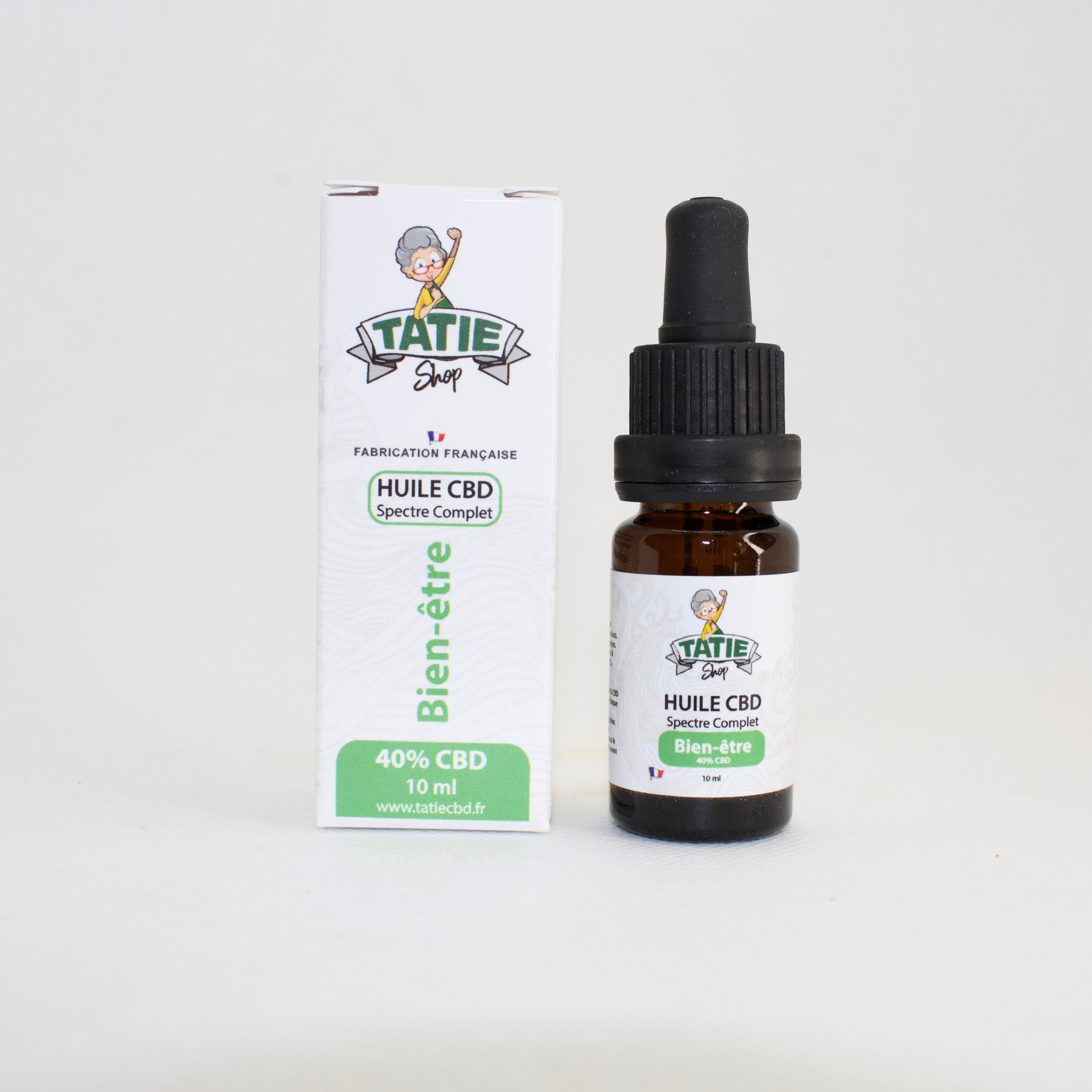 Huile CBD 40%⏐ Bien-être - Tatie Shop