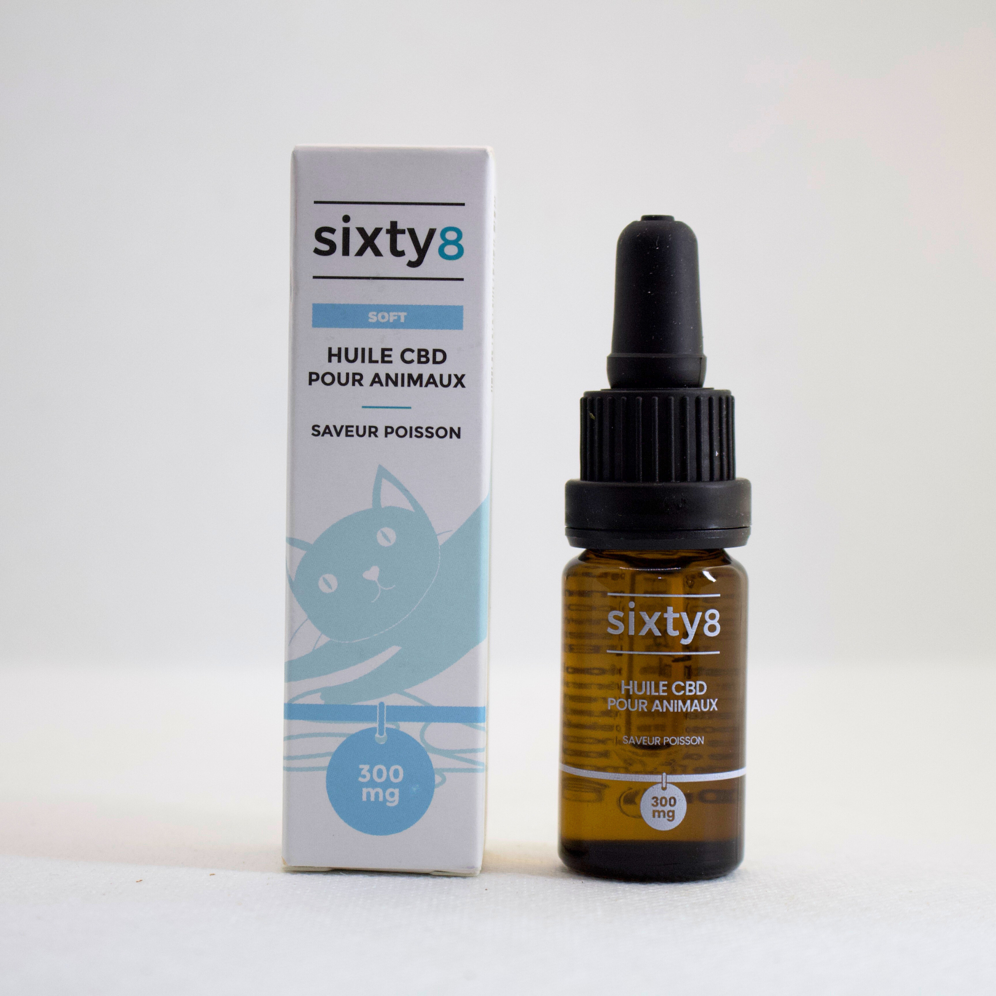 Huile CBD pour Animaux au poisson - Tatie Shop